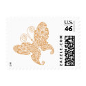 Beige Butterfly Postage postage by ShouShou Beige Butterfly Postage postage