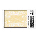 beige flowers postage by VioDeSign beige flowers postage