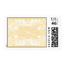 beige flowers postage by VioDeSign beige flowers postage