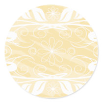 beige flowers stickers by VioDeSign beige flowers stickers