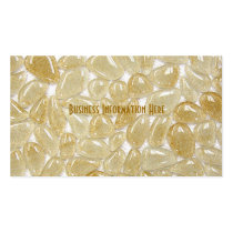 beige glass tiles business cards