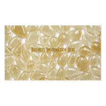 beige glass tiles business cards