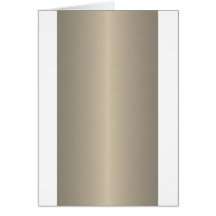 Beige Greeting Card