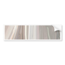 Beige Moire Bumper Sticker