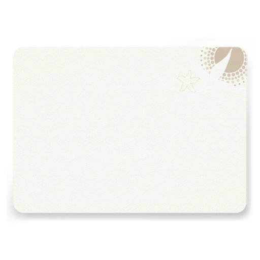 Beige + Tan + Aqua Beach Bridal Shower Invites