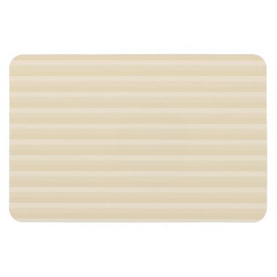 Beige Tan Color Stripe Pattern. Rectangle Magnet by Graphics_By_Metarla