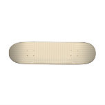 Beige Tan Color Stripe Pattern. Skate Board Decks