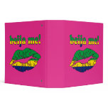 Beija Me! - Kiss Me in Brazilian - Valentine's Day Vinyl Binder