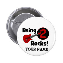 Being 2 Rocks! with Guitar Pins