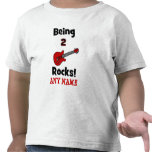 Being 2 Rocks!  with Guitar Tee Shirts