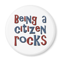 Being a Citizen Rocks magnets