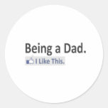 Being a Dad...I Like This Stickers