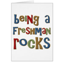 Being A Freshman Rocks cards