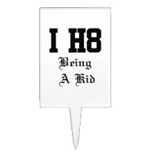being a kid cake picks