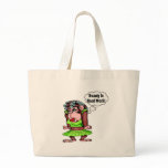 Being Beautiful Is Hard Work Tote Bags