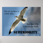 Being better than everyone else is hard work (L) Print