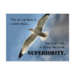 Being better than everyone else is hard work postcards