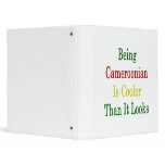 Being Cameroonian Is Cooler Than It Looks Vinyl Binders