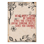 Being Deeply Loved Greeting Card
