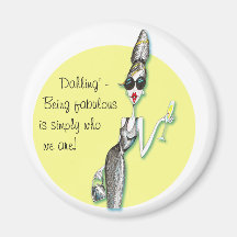 Being fab' is who we are Tiffanee collection Magnets