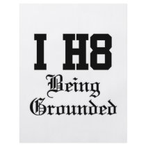 being grounded personalized flyer