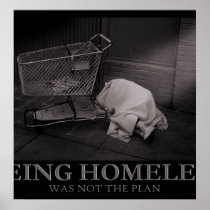 Being Homeless Poster