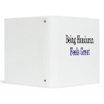Being Honduran Feels Great 3 Ring Binder