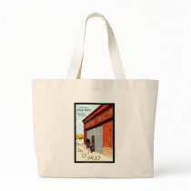 Being JacobFirst Day of School Canvas Bags