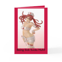 Being Sick Sucks! cards