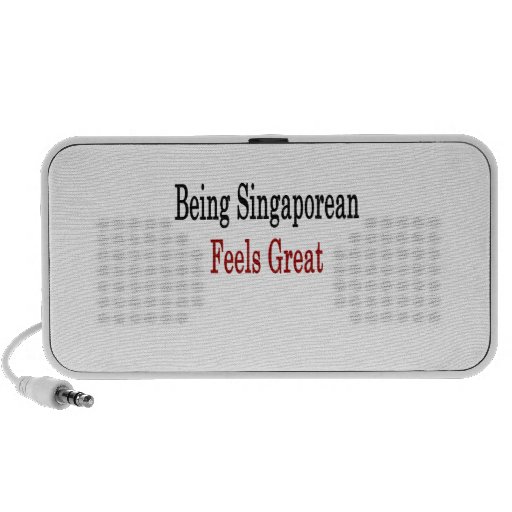 Being Singaporean Feels Great Travel Speaker