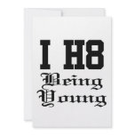 being young custom announcement