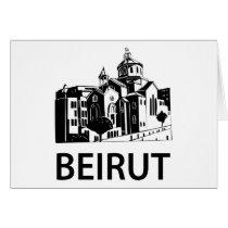 Beirut Greeting Card