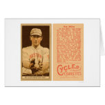 Béisbol 1912 del doc. Miller Boston Braves Tarjetas