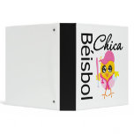 Béisbol Chica binders