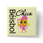 Béisbol Chica Pin
