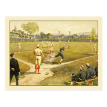 Béisbol de Henry Sandham Tarjetas Postales
