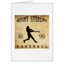 Béisbol esterlina de Kentucky de 1896 soportes Felicitación