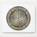 Bejeweled Celtic Shield mousepads