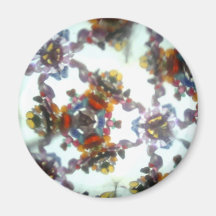 Bejeweled Kaleidescope 13 Refrigerator Magnets