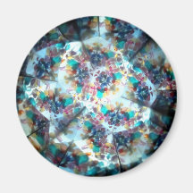 Bejeweled Kaleidescope 20 Refrigerator Magnets