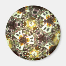Bejeweled Kaleidescope 22 Magnet