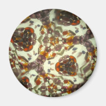 Bejeweled Kaleidescope 25 Refrigerator Magnet
