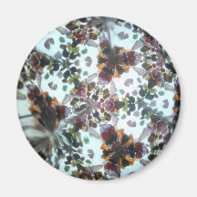 Bejeweled Kaleidescope 33 Refrigerator Magnets