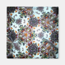 Bejeweled Kaleidescope 34 Fridge Magnets
