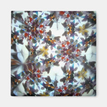 Bejeweled Kaleidescope 40 Refrigerator Magnets