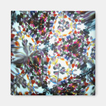 Bejeweled Kaleidescope 42 Refrigerator Magnet