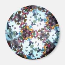 Bejeweled Kaleidescope 43 Magnets