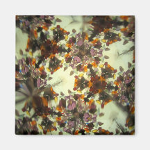 Bejeweled Kaleidescope 46 Refrigerator Magnet