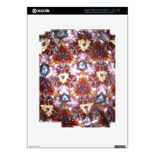 Bejeweled Kaleidescope for April Skins For iPad 3