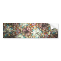 Bejeweled Kaleidescope for February Bumper Sticker